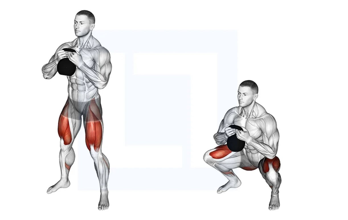 Kettlebell Sumo squat