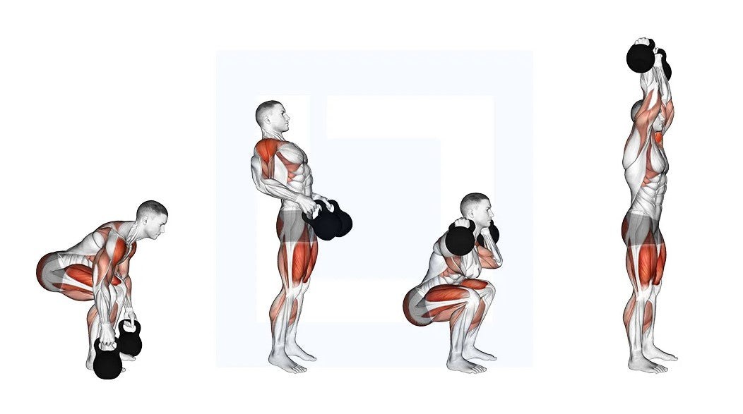 Kettlebell Clean and Press