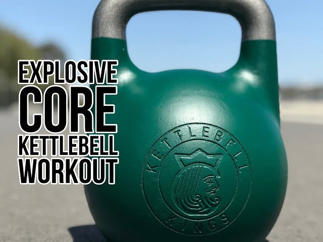 Explosive Core Kettlebell Core Workout