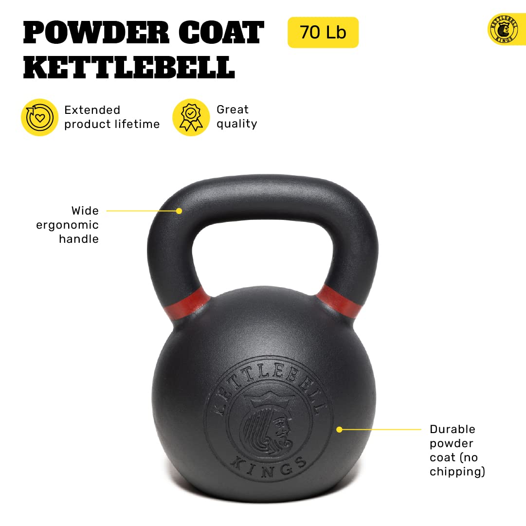 Powder Coat Kettlebell in LB