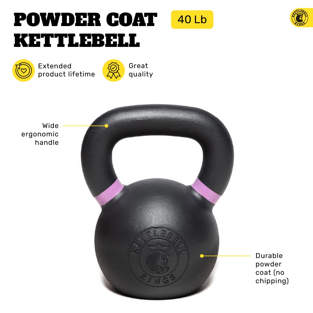 Powder Coat Kettlebell in LB