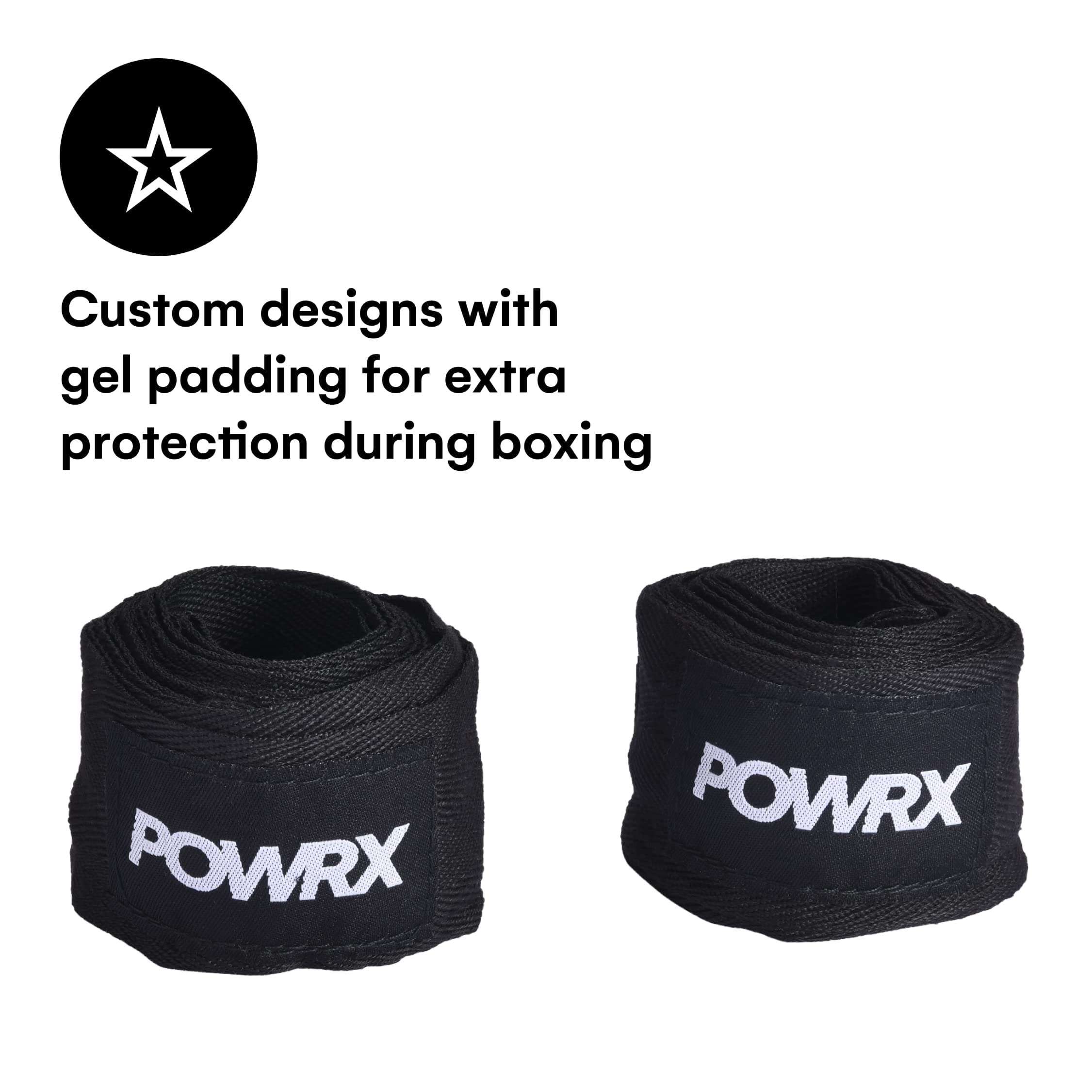 Gel-Padded Hand Wraps-Kettlebell Kings