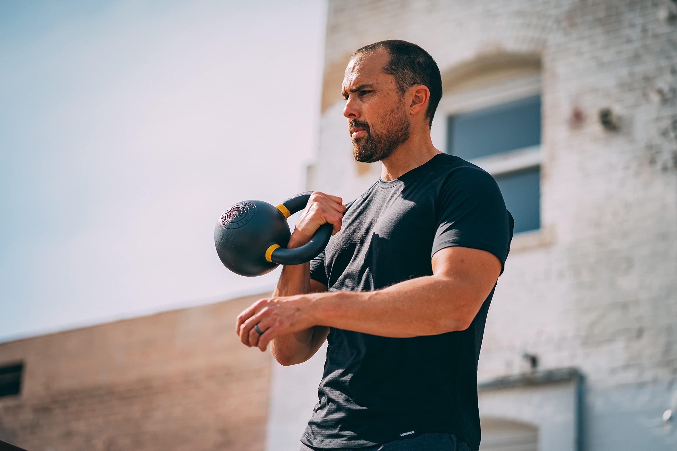 Powder Coat Kettlebell in LB