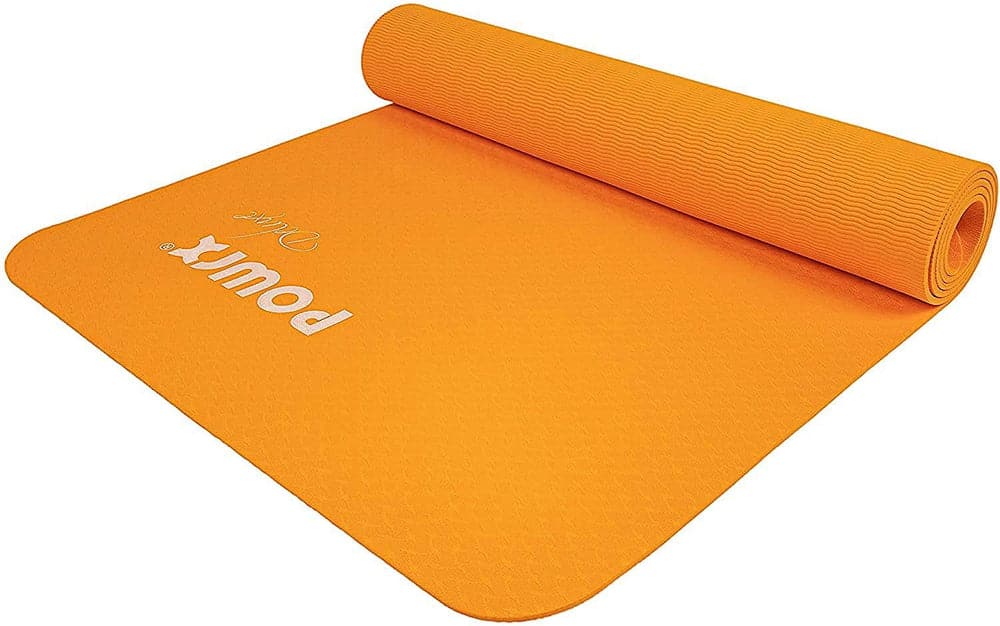 POWRX Yoga Mat TPE with Bag | Excersize mat for workout | Non-slip large yoga mat-Sports & Outdoors-Kettlebell Kings