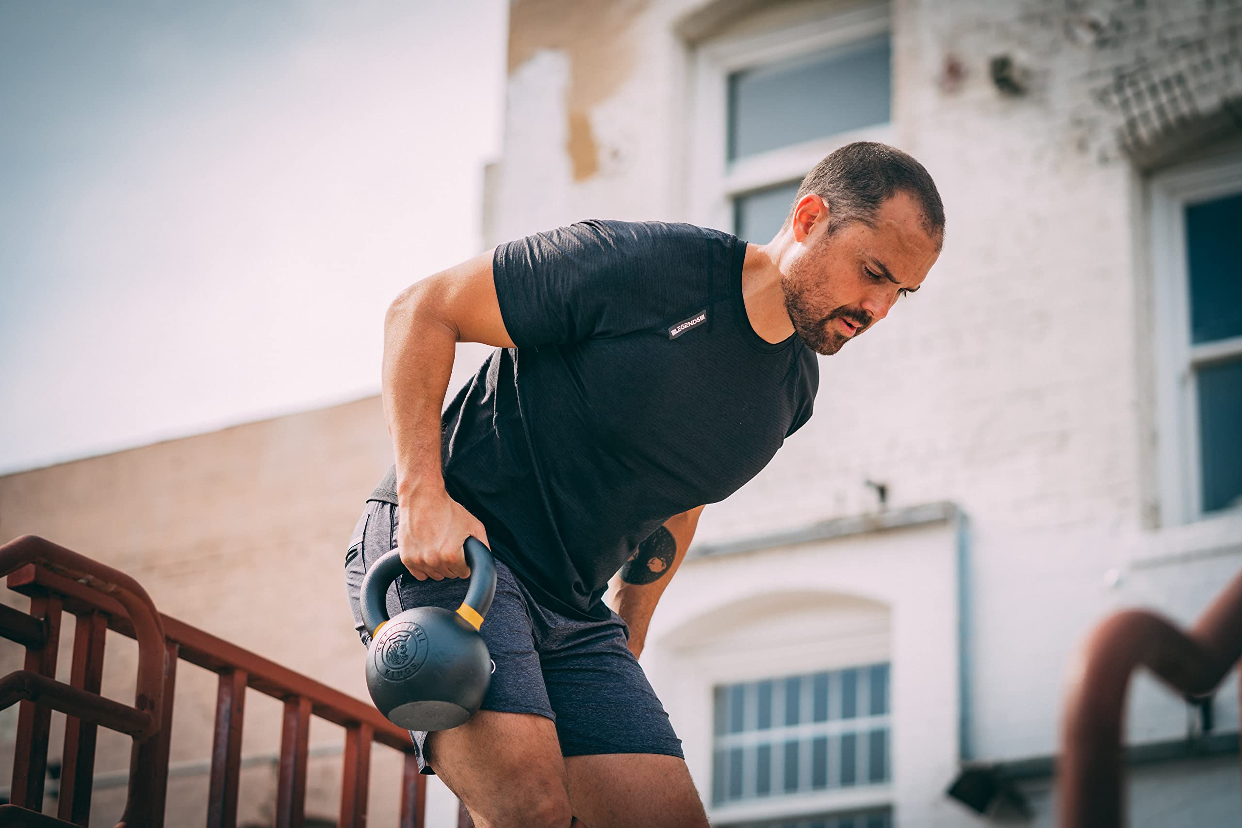 Powder Coat Kettlebell in LB