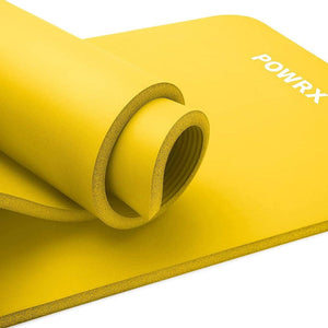 POWRX Yoga & Fitness Mat Professional-Sports & Outdoors-Kettlebell Kings