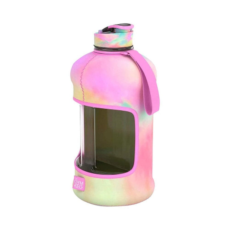 THE GYM KEG Sports Water Bottle (2.2 L) | Half Gallon | Carry Handle | Big Water Jug-Sports & Outdoors-Kettlebell Kings
