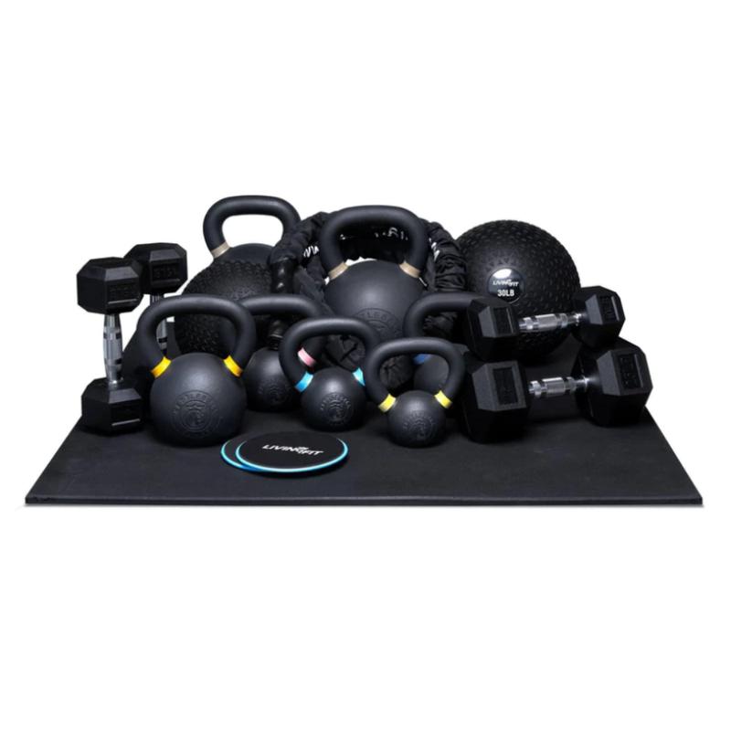Gym Mat Duo-Bundle-Kettlebell Kings