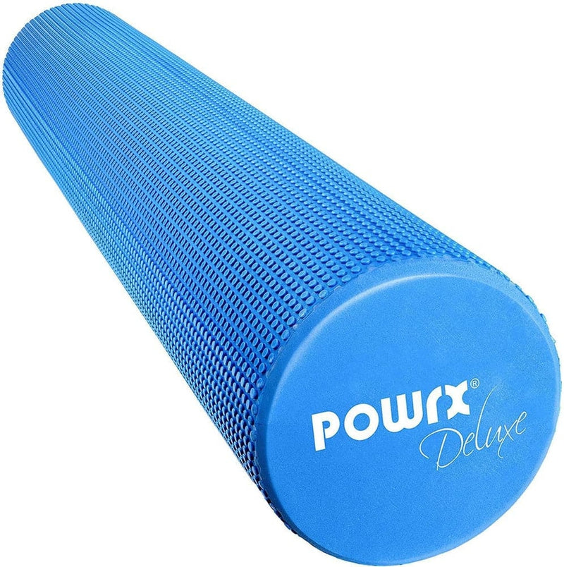 POWRX Foam Roller Exercise Roller to Relieve Muscle Tension and Reha