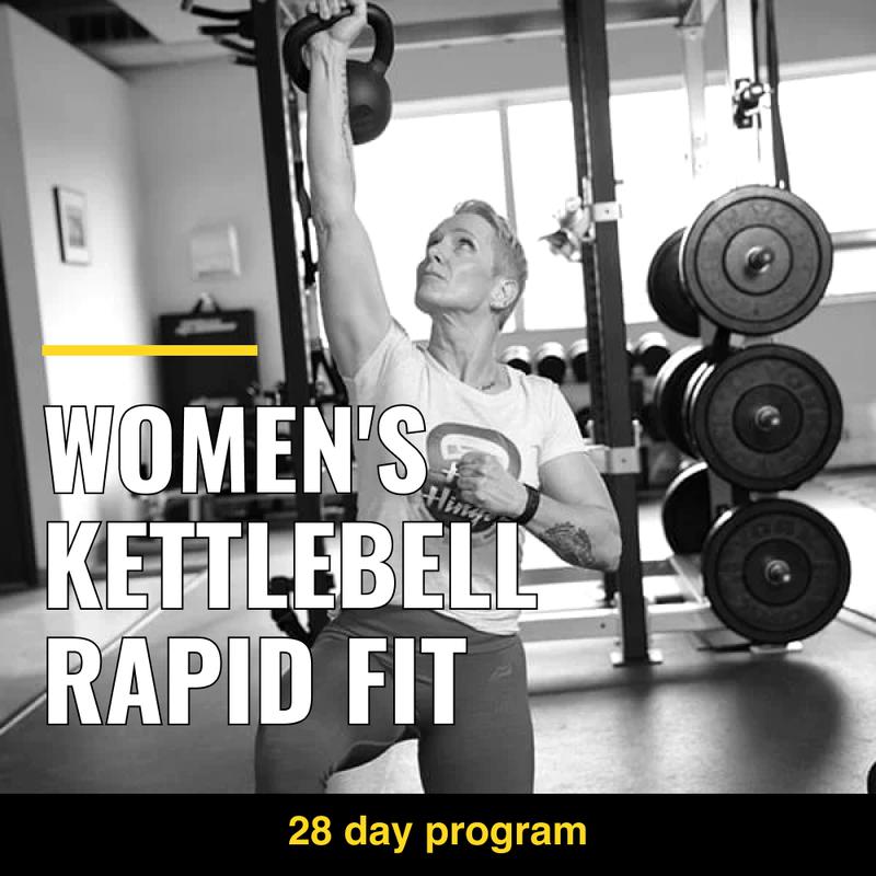 Women's Kettlebell Rapid Fit 28 Day Program-Digital-Product-Kettlebell Kings