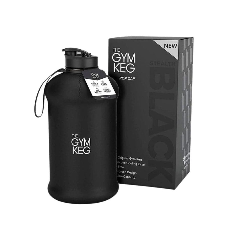 The Sports Water Bottle 2.2 L Insulated | Half Gallon | Carry Handle Chrome Reflex 2.2L