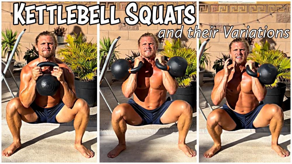 Know more about Kettlebell Squats and their variations