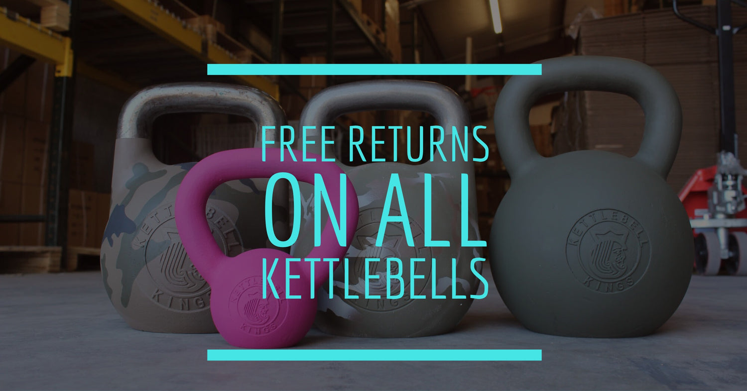 Kettlebell Now Offers Free Returns | Kettlebell