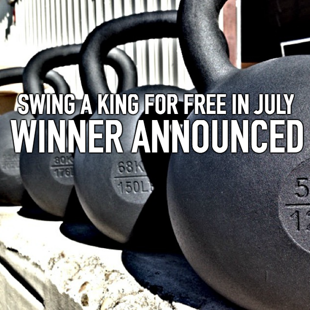 Kettlebell promo: Swing A King For Free