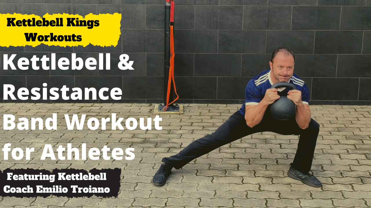 Kettlebell & Resistance Band Workout for Athletes