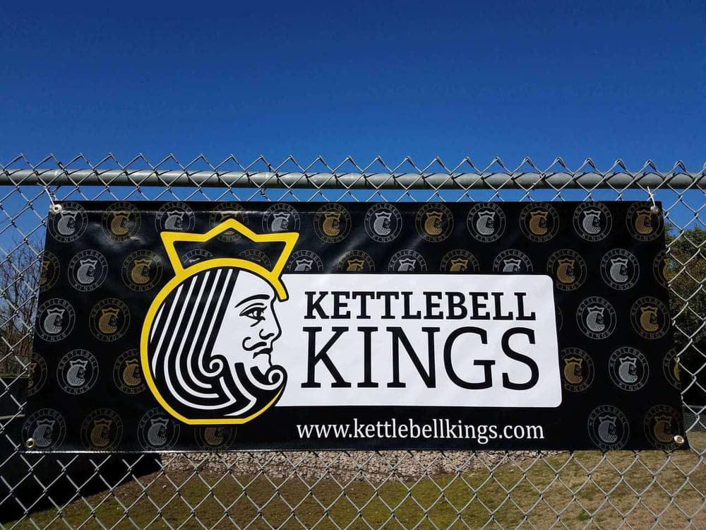 Kettlebell Kings Gym Banner-Kettlebell Kings