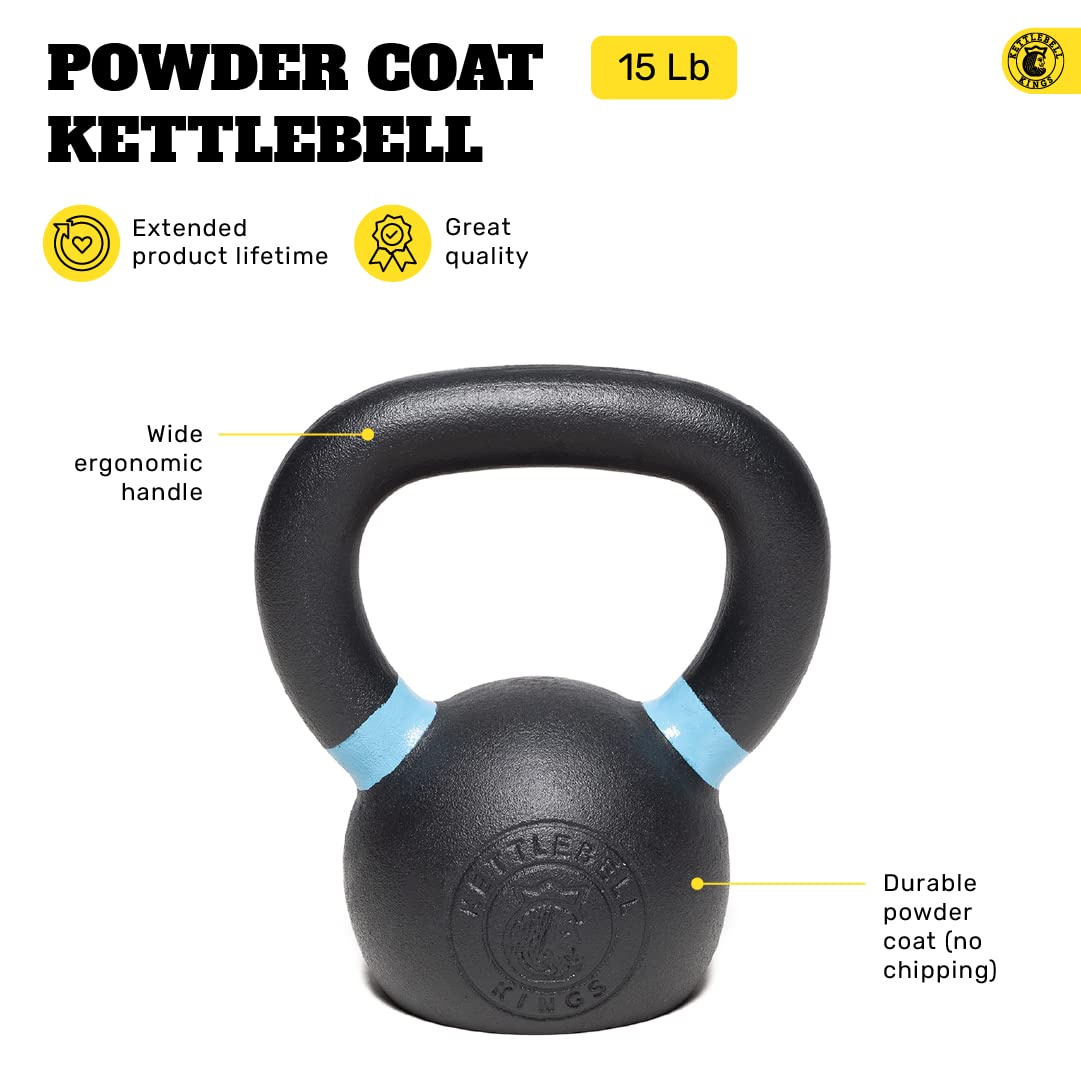 Powder Coat Kettlebell in LB