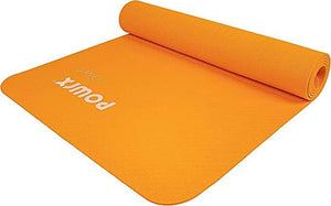 POWRX Yoga Mat TPE with Bag | Excersize mat for workout | Non-slip large yoga mat-Sports & Outdoors-Kettlebell Kings