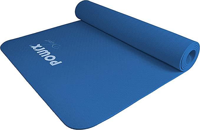 POWRX Yoga Mat TPE with Bag | Excersize mat for workout | Non-slip large yoga mat-Sports & Outdoors-Kettlebell Kings