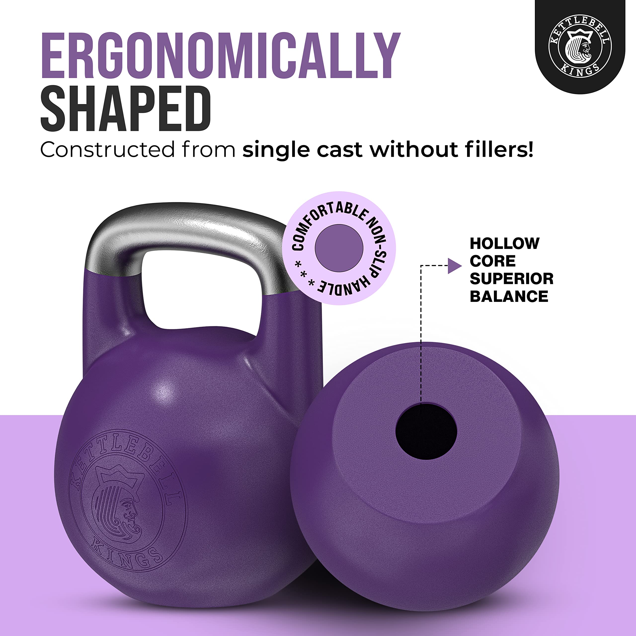 Cast Iron Competition Kettlebells – Siege