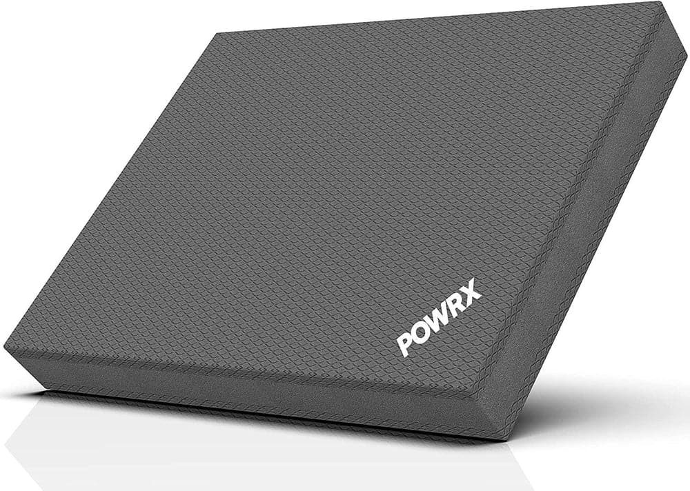 POWRX Foam Balance Pad for Stability Training, Yoga, and Physical Therapy | Non-Slip Foam-Sports & Outdoors-Kettlebell Kings