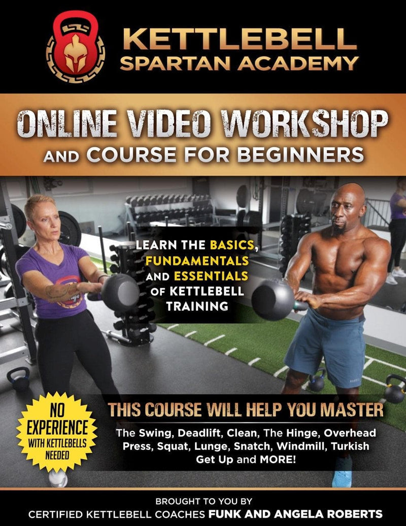 Kettlebell Spartan Academy Online Video and Course for Begi