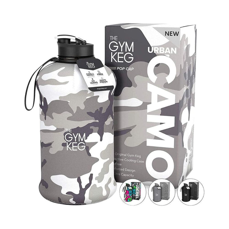 Large Water Bottle Sport Big Capacity Outdoor Gym 2l Plastic Bottles  Workout Men