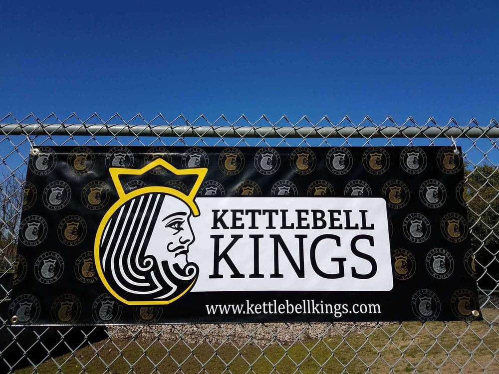 Kettlebell Kings Gym Banner-Kettlebell Kings