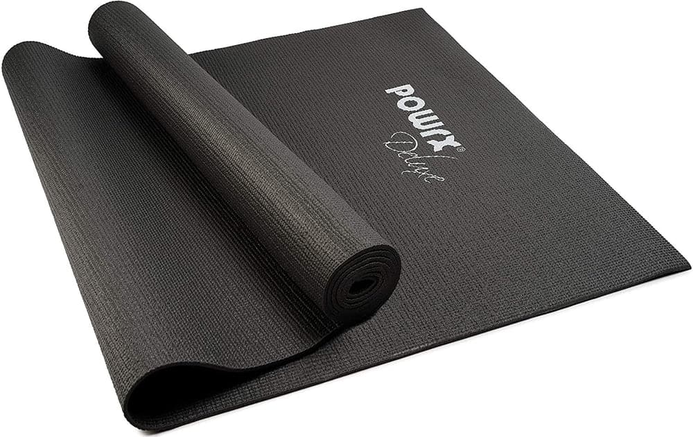 POWRX Yoga Mat with Bag | Excersize mat for workout | Non-slip large yoga mat for women-Sports & Outdoors-Kettlebell Kings