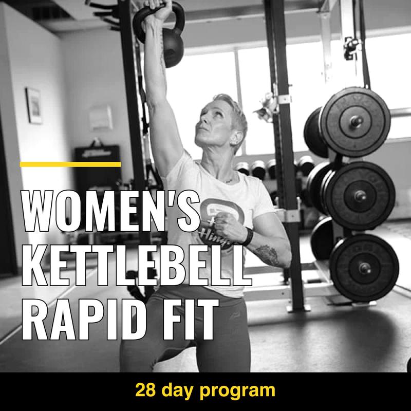 Women's Kettlebell Rapid Fit 28 Day Program-Digital-Product-Kettlebell Kings-Kettlebell Kings