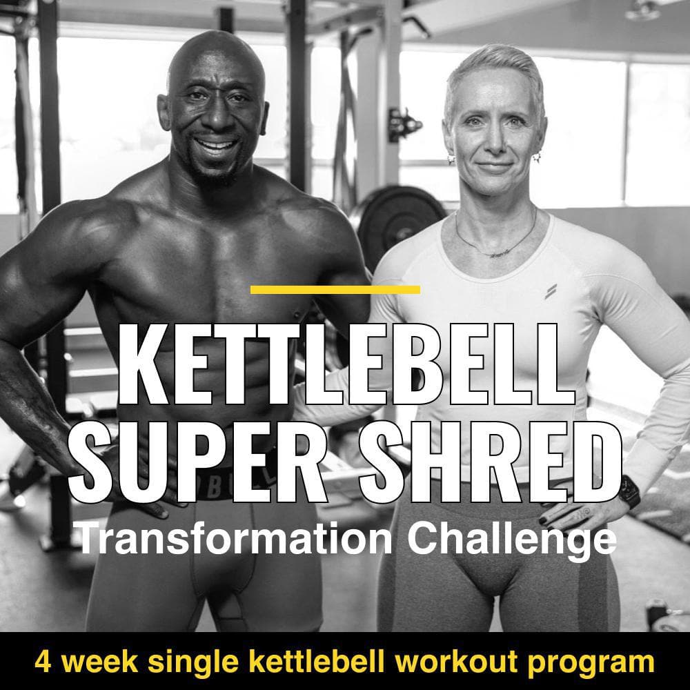 Kettlebell Super Shred - 4 Week Transformation Program Burn Fat, Build Muscle and Get Shredded in 28 Days-Digital-Product-Kettlebell Kings