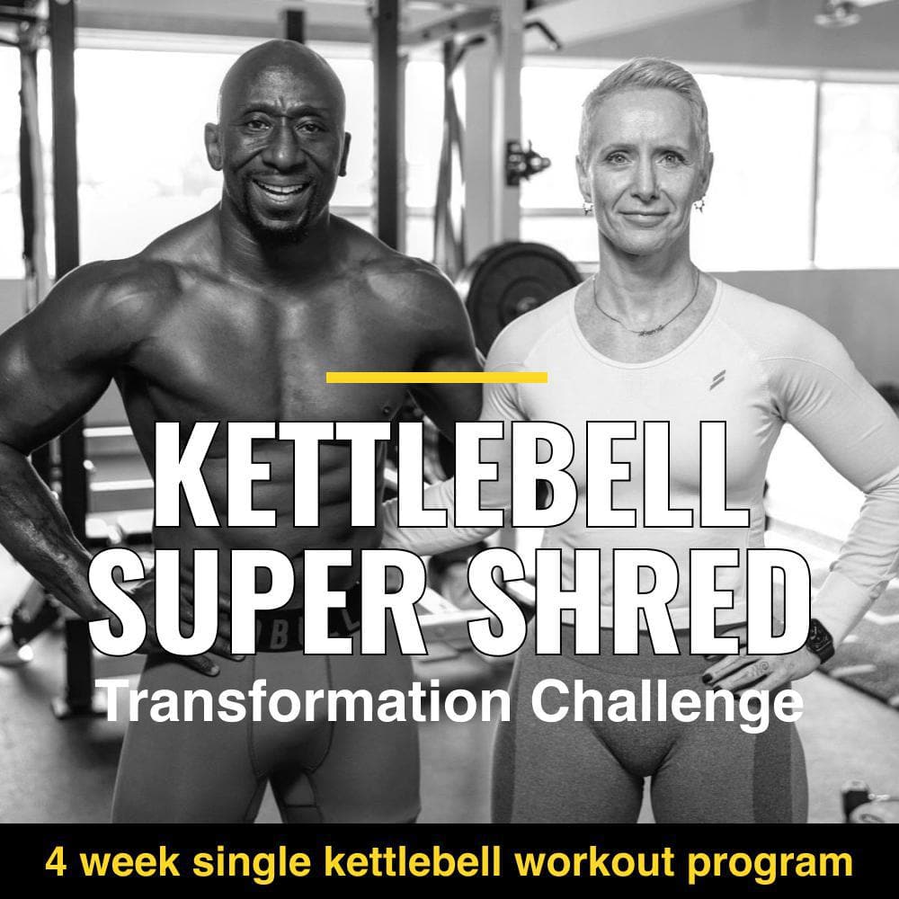 Kettlebell Super Shred - 4 Week Transformation Program Burn Fat, Build Muscle and Get Shredded in 28 Days-Kettlebell kings