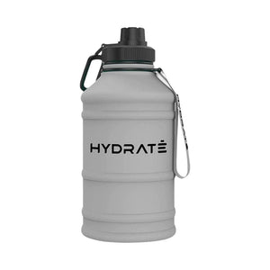 Stainless Steel 2.2 Litre Water Bottle Nardo Grey Bpafree Metal Gym Water-HYDRATE-Nardo Grey 2.2l-Kettlebell Kings
